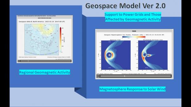 Geospace Model Version 2.0 Begins Operations in Support of Power Grids