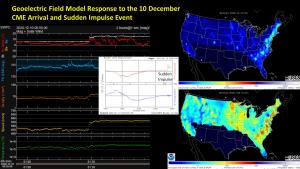 Geoelectric Field Model Response to SI 10 Dec, 2020