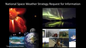 Space Weather Strategy RFI