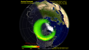 Aurora Forecast Model Output